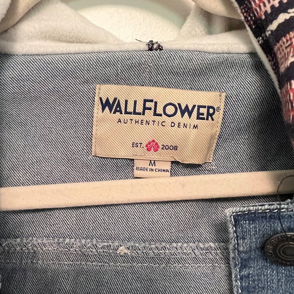 Wallflower denim jean jacket